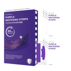 Purple Dry Teeth Whitening Strips